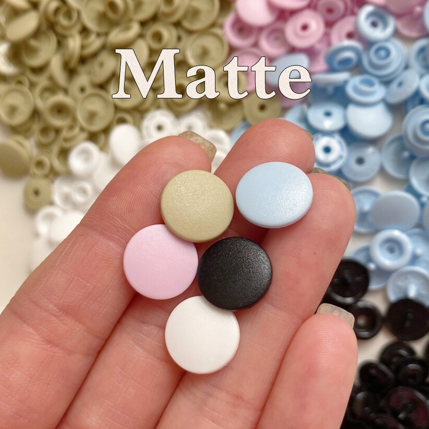 KAM Snap Buttons – T3/T5/T8 Plastic Snaps for Baby Clothes, DIY Crafts, Sewing Projects