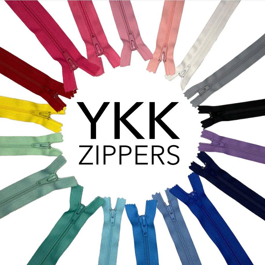 YKK #3 Nylon Coil Two-Way  Zippers Separating For Baby Romper