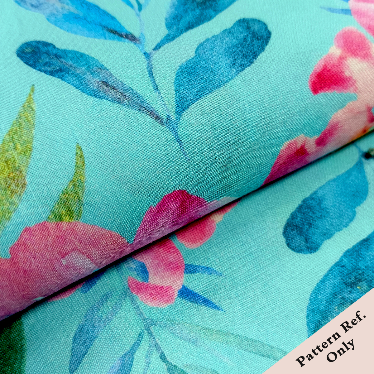 Custom Printed Cotton Rayon Blend Poplin Fabric – Smooth, Lightweight & Personalized for Everyday Fashion & Summer Wear