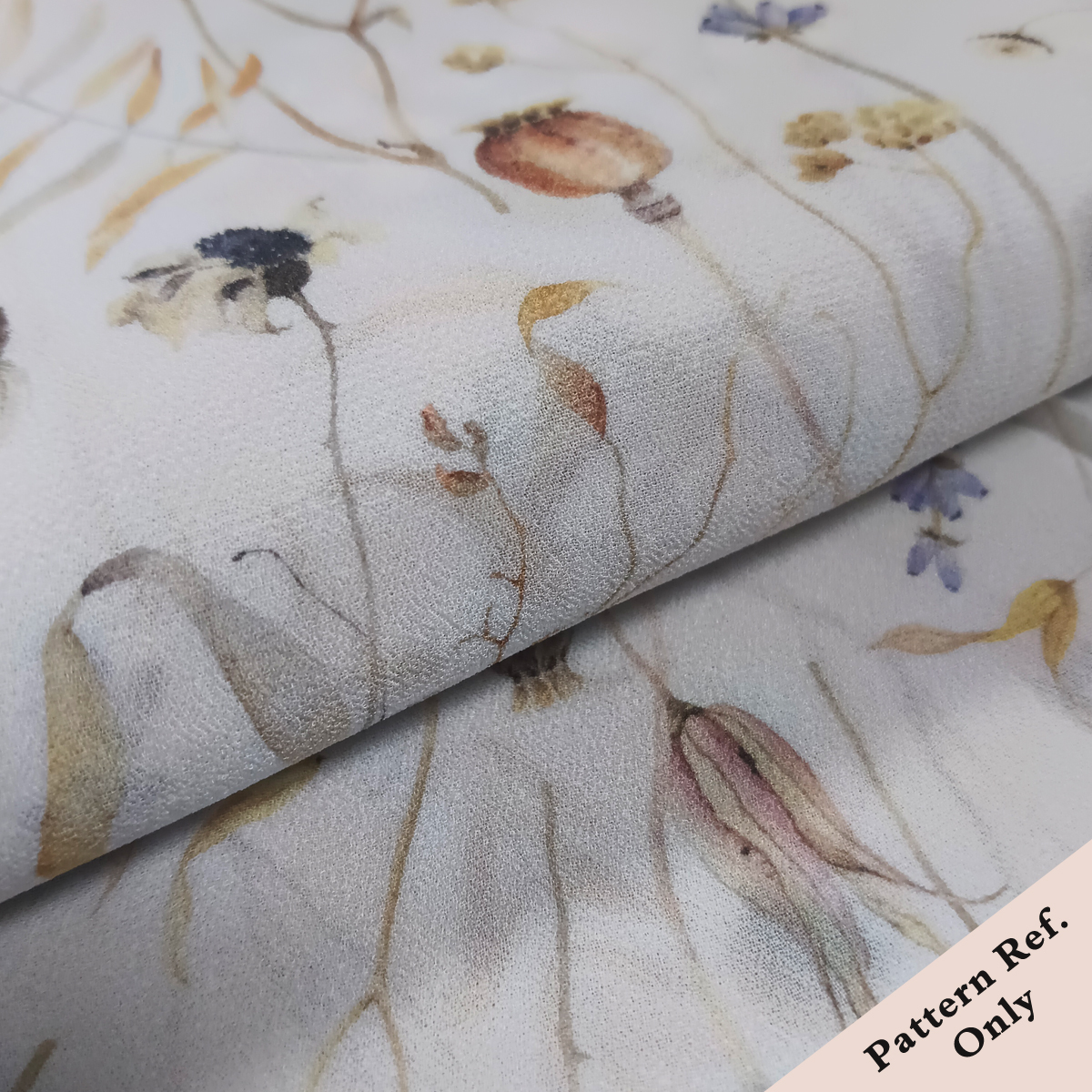 Custom Printed Rayon Georgette Fabric – Airy, Textured & Elegant for Flowing Dresses & Fashion Accessories