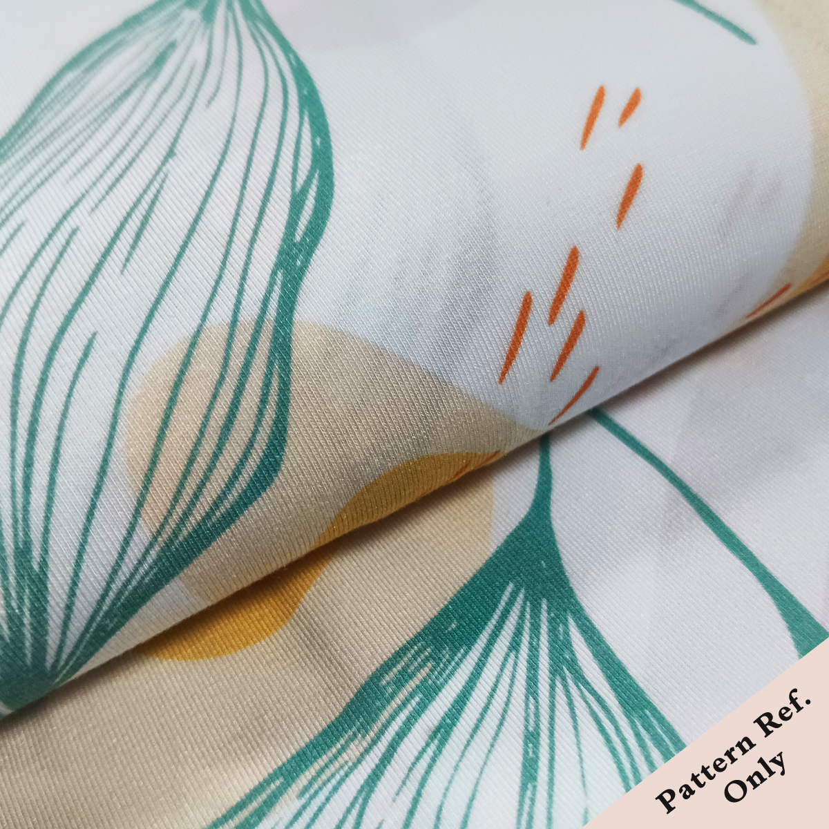 Custom Printed Modal Lycra Knit Single Jersey Fabric – Soft, Stretchy & Breathable for Stylish Apparel & Comfort Wear