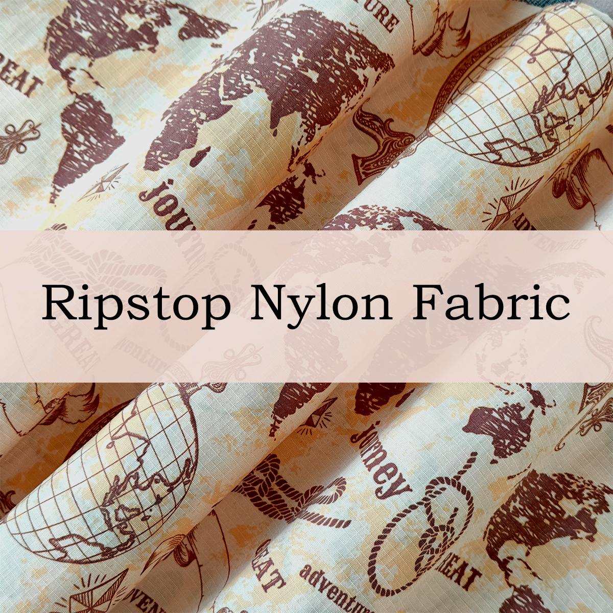 Custom Printed Ripstop Nylon Fabric – Durable, Lightweight & Water-Resistant for Outdoor Gear & Fashion Projects
