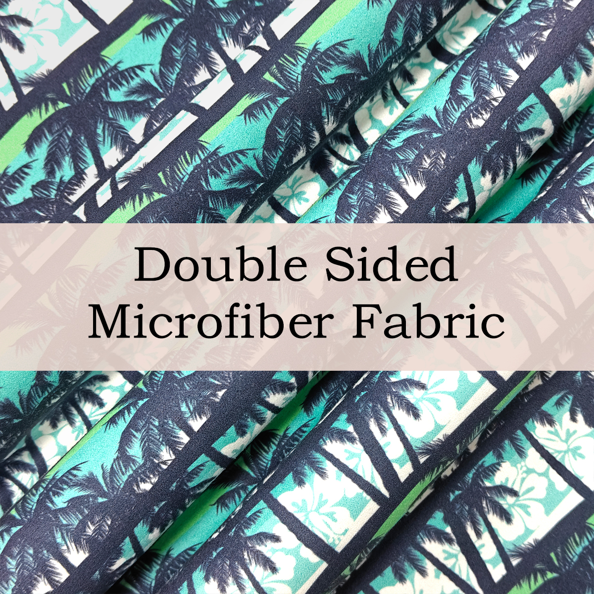 Custom Printed Double Sided Microfiber Fabric – Soft, Absorbent & Durable for Activewear, Towels & Home Textiles
