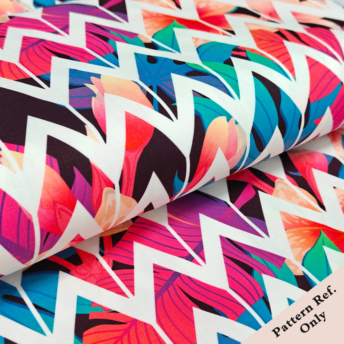Custom Printed Cool Silk Polyester Fabric – Sleek, Smooth & Breathable for Stylish Apparel & Refined Accessories