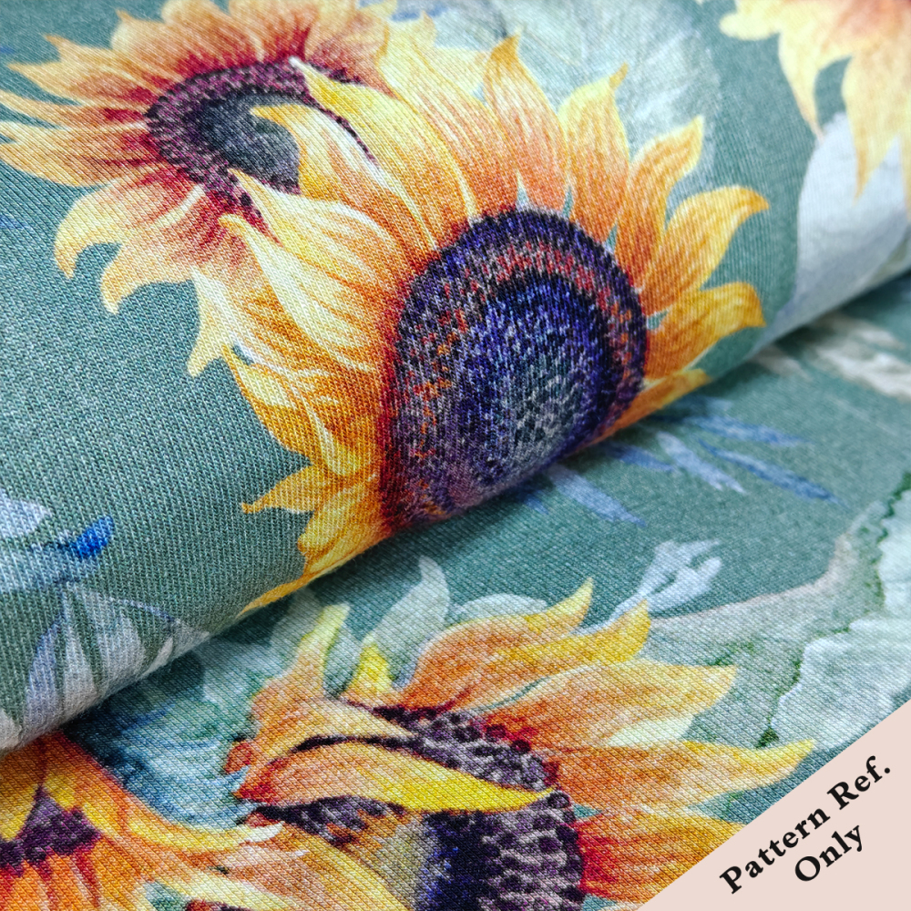 Custom Printed Bamboo Lycra Fabric | Soft, Stretchy & Breathable for Tops & Loungewear