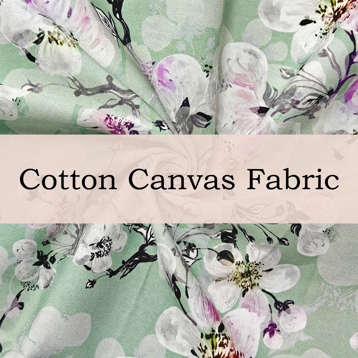 Custom Cotton Canvas Fabric | Durable, Strong & Wear-Resistant for Bags, Tents & More