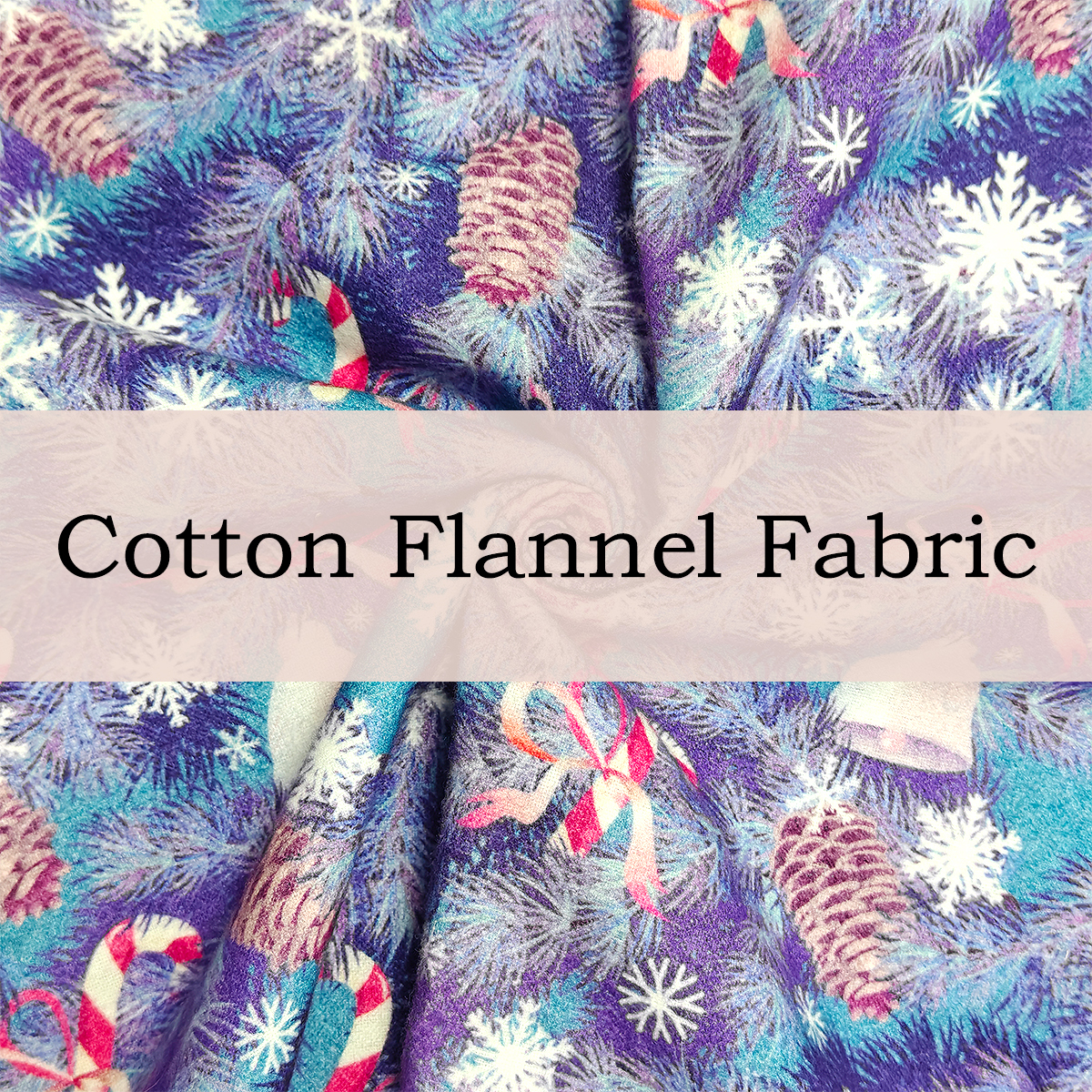 Custom Printed Cotton Flannel Fabric – Soft Warm & Skin-Friendly for Cozy Loungewear & Sleepwear