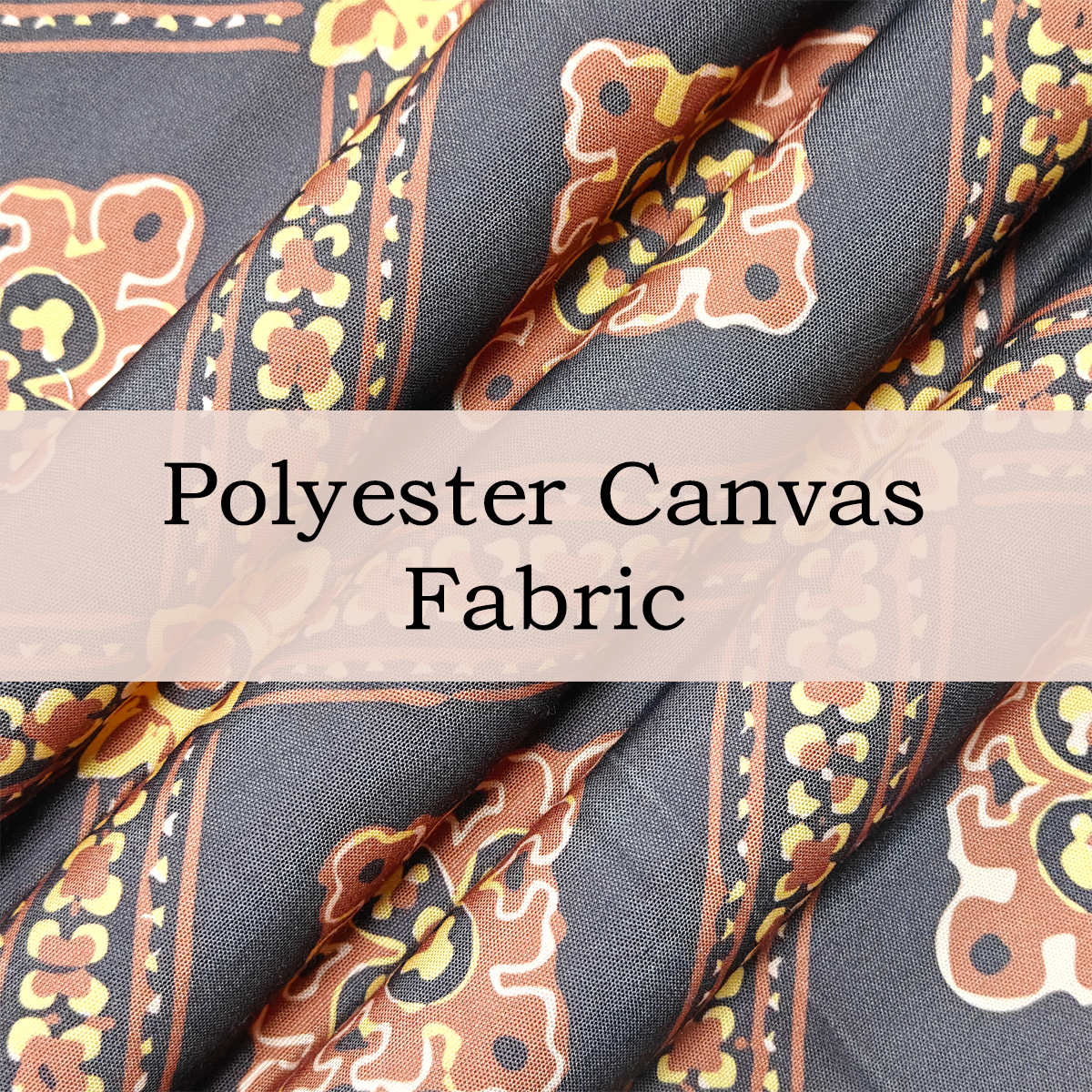 Custom Poly Canvas Fabric | Durable, Easy-to-Clean & Versatile for Bags, Tents & More