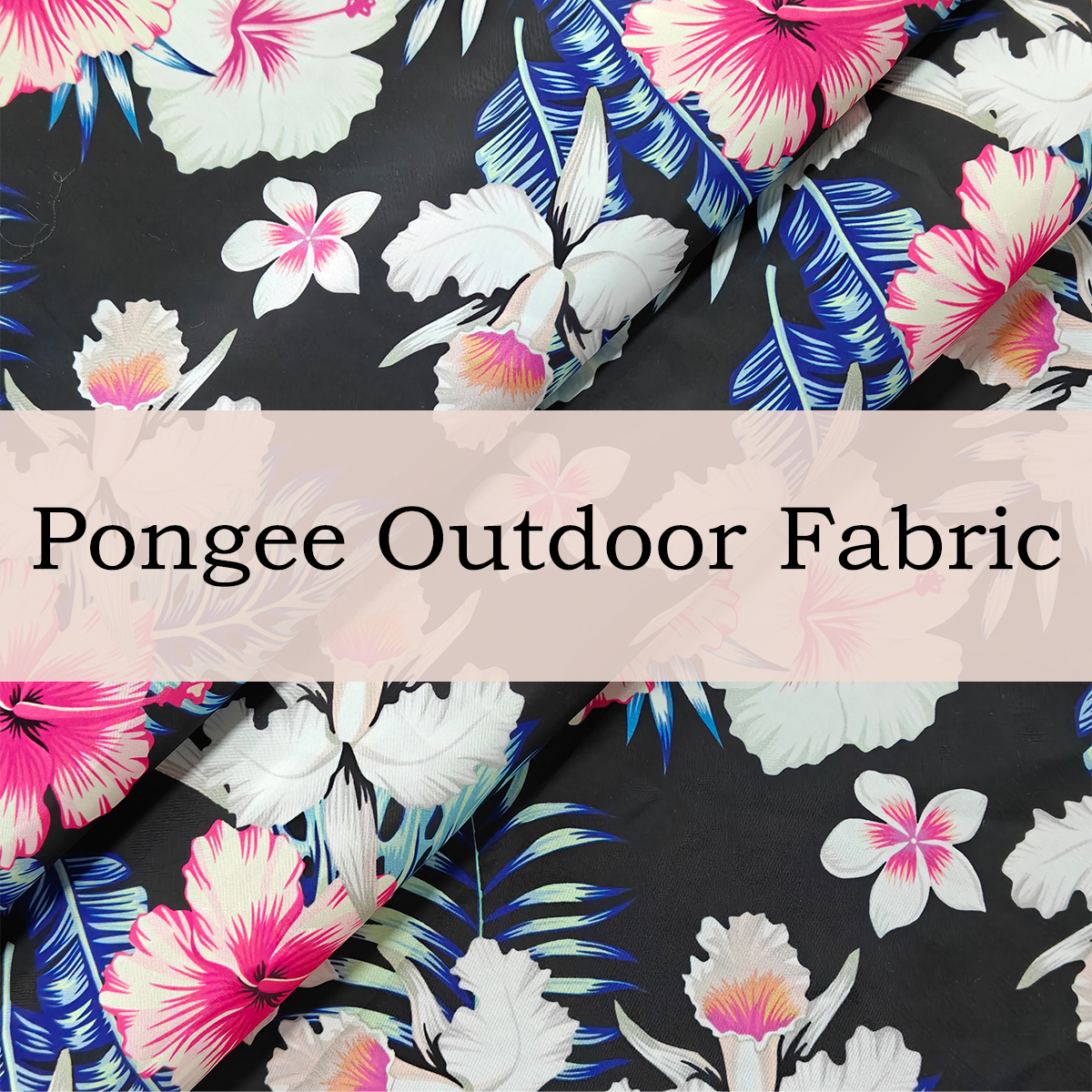 Custom Printed Pongee Outdoor Fabric – Lightweight, Durable & Water-Resistant for Personalized Umbrellas, Linings & Outdoor Gear