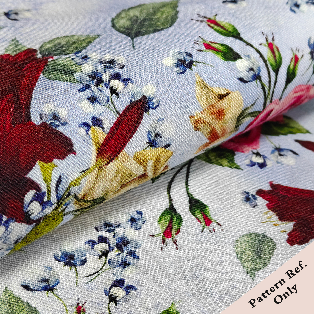 Custom Printed Cotton Viscose Dress Fabric | Soft & Breathable