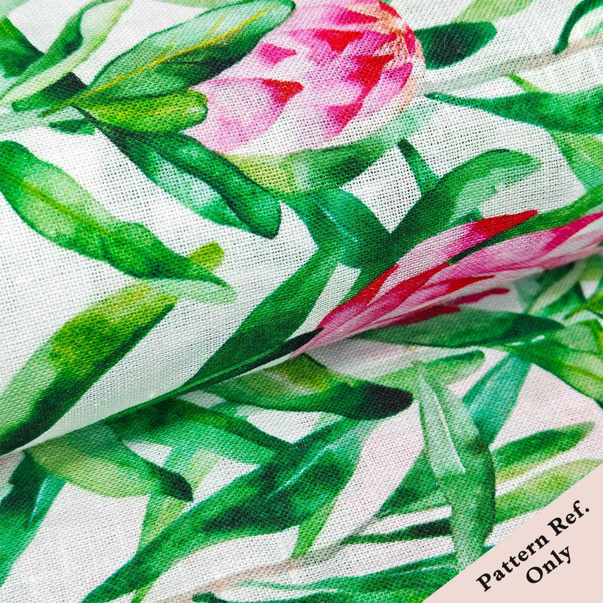 Custom Printed Ramie Cotton Fabric – Soft, Breathable & Durable for Stylish Apparel & Home Decor