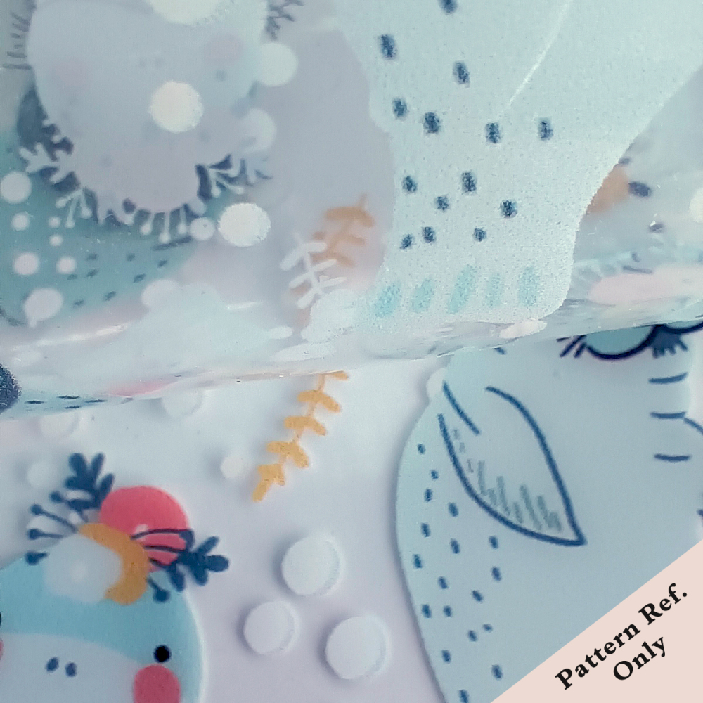 Custom Printed TPU Clear Vinyl Fabric – Eco-Friendly, Durable Material for Shoes, Bags, and Decorative Crafts