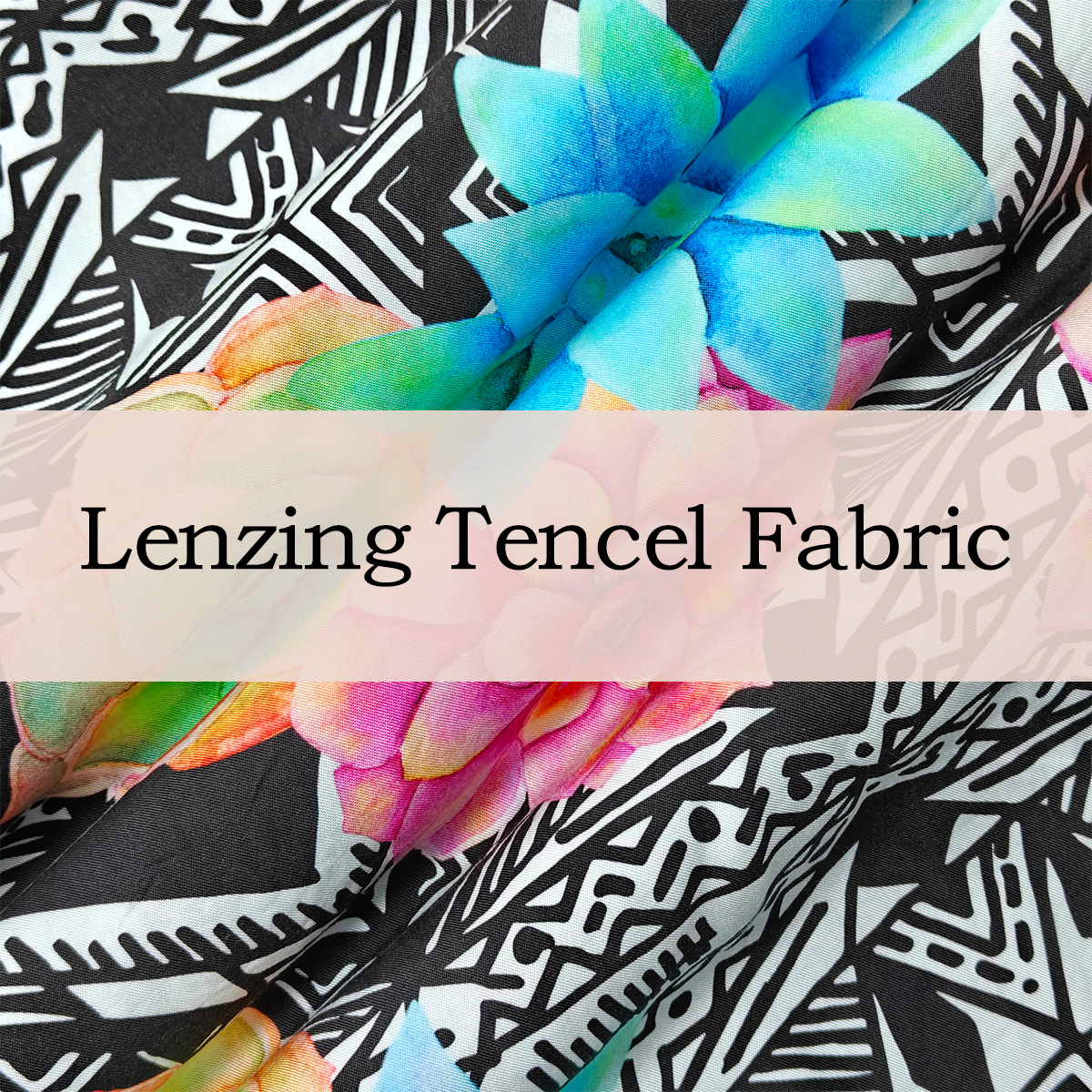 Custom Printed Lenzing Tencel Fabric – Sustainable, Soft & Breathable for Stylish Garments & Comfortable Sleepwear