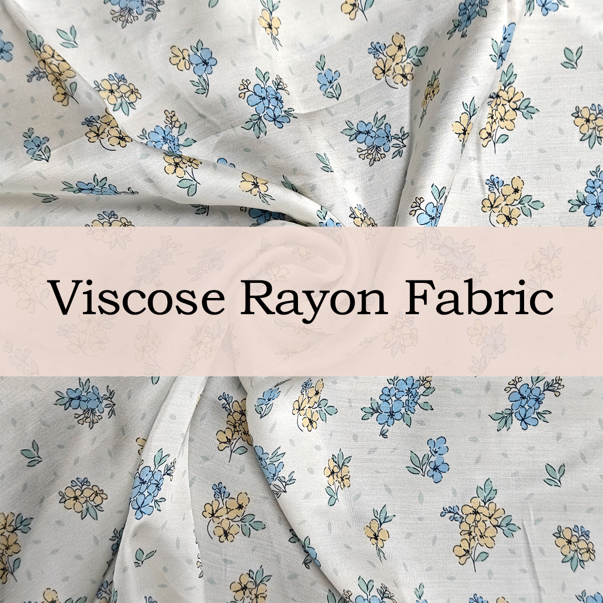Custom Printed Viscose Rayon Fabric – Airy, Silky & Personalized for Stylish Dresses, Blouses & Linings