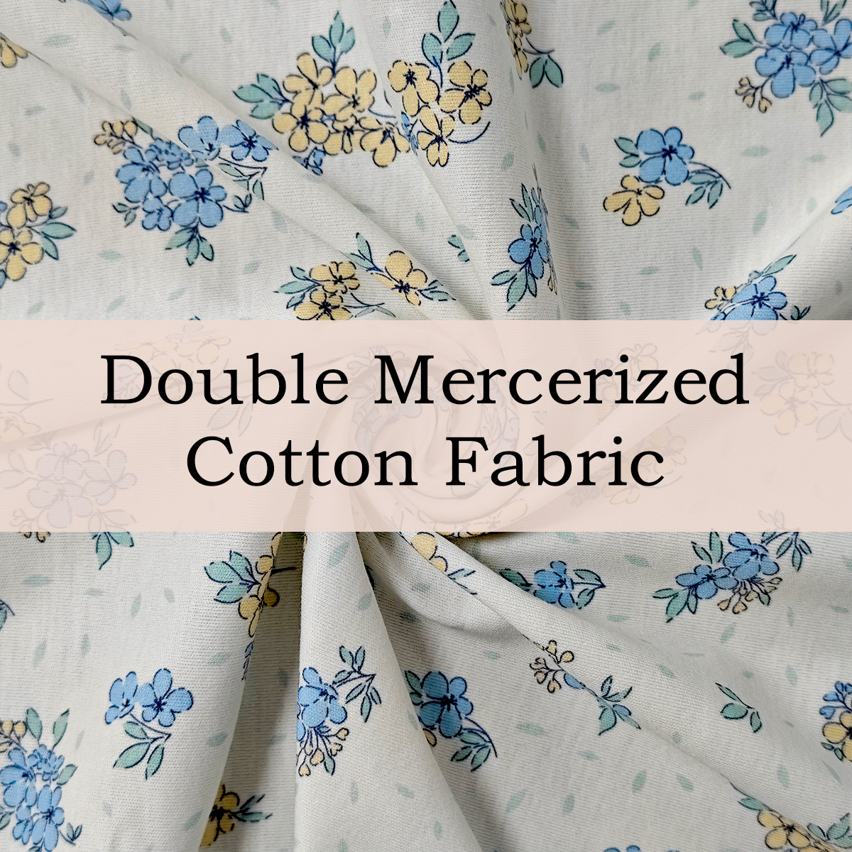 Custom Printed Double Mercerized Cotton Fabric – Smooth, Durable & Color-Rich for Premium Tees & Personalized Apparel