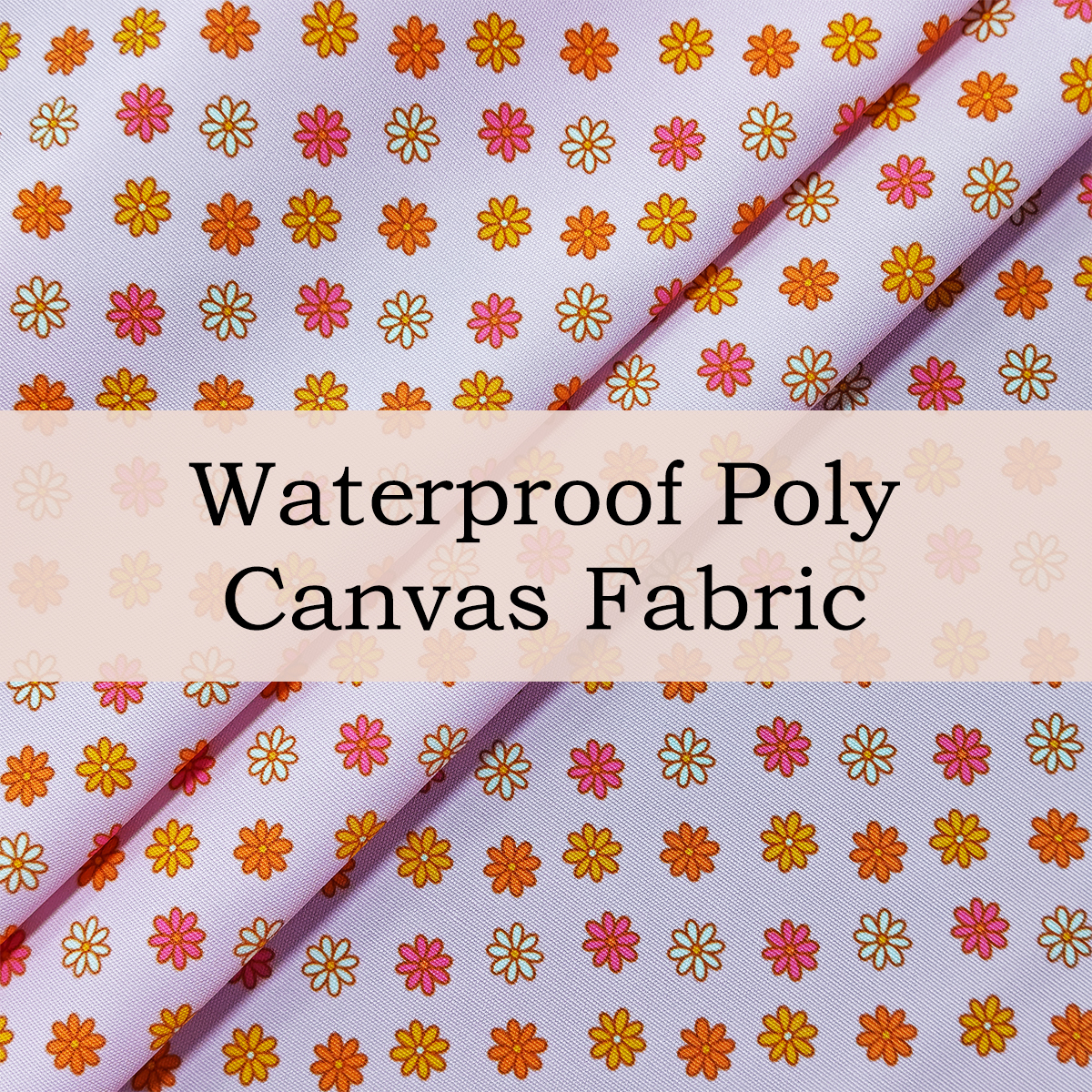 Custom Waterproof Poly Canvas Fabric | Durable, Versatile & Waterproof for Bags & Tents