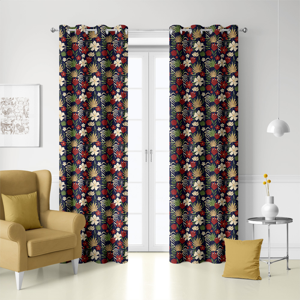 Customized Blackout Curtains Digital Print Curtains