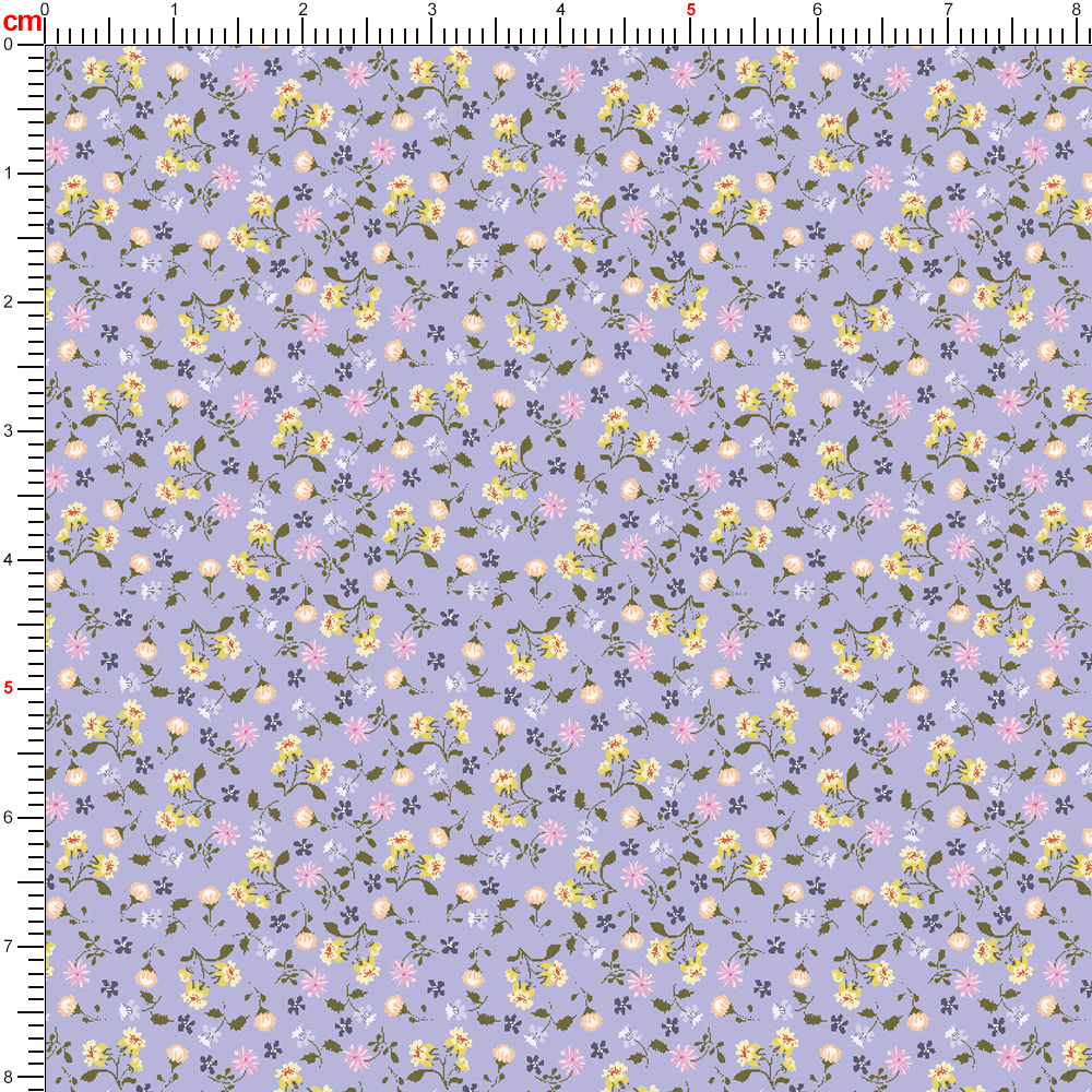 Vintage Mysterious Liberty Floral Fabric with Purple - Toned Rich Botanical Patterns – Custom Print Fabrics