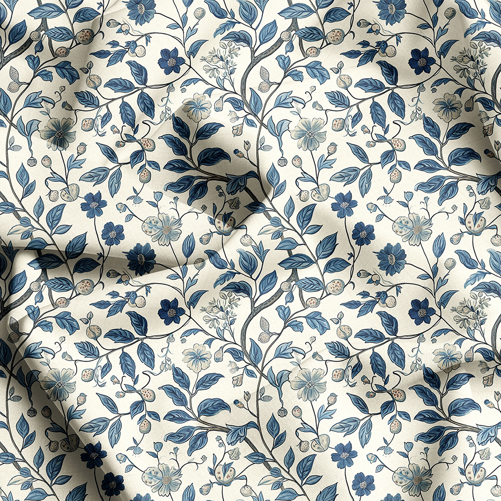 Seamless Liberty Floral Prints, Create Custom Fabric Designs with Prinstitch