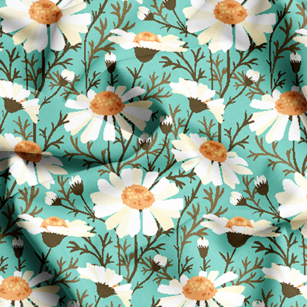 Liberty Floral Custom Prints, Seamless Fabric Design by Prinstitch