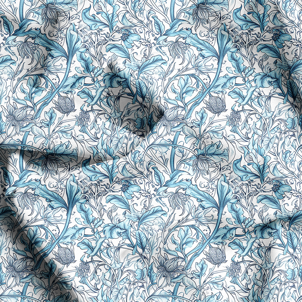 Seamless Liberty Floral Prints, Create Custom Fabric Designs with Prinstitch
