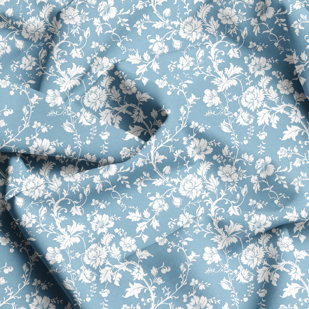 Liberty Custom Seamless Floral Printing, Personalized Fabric Options at Prinstitch