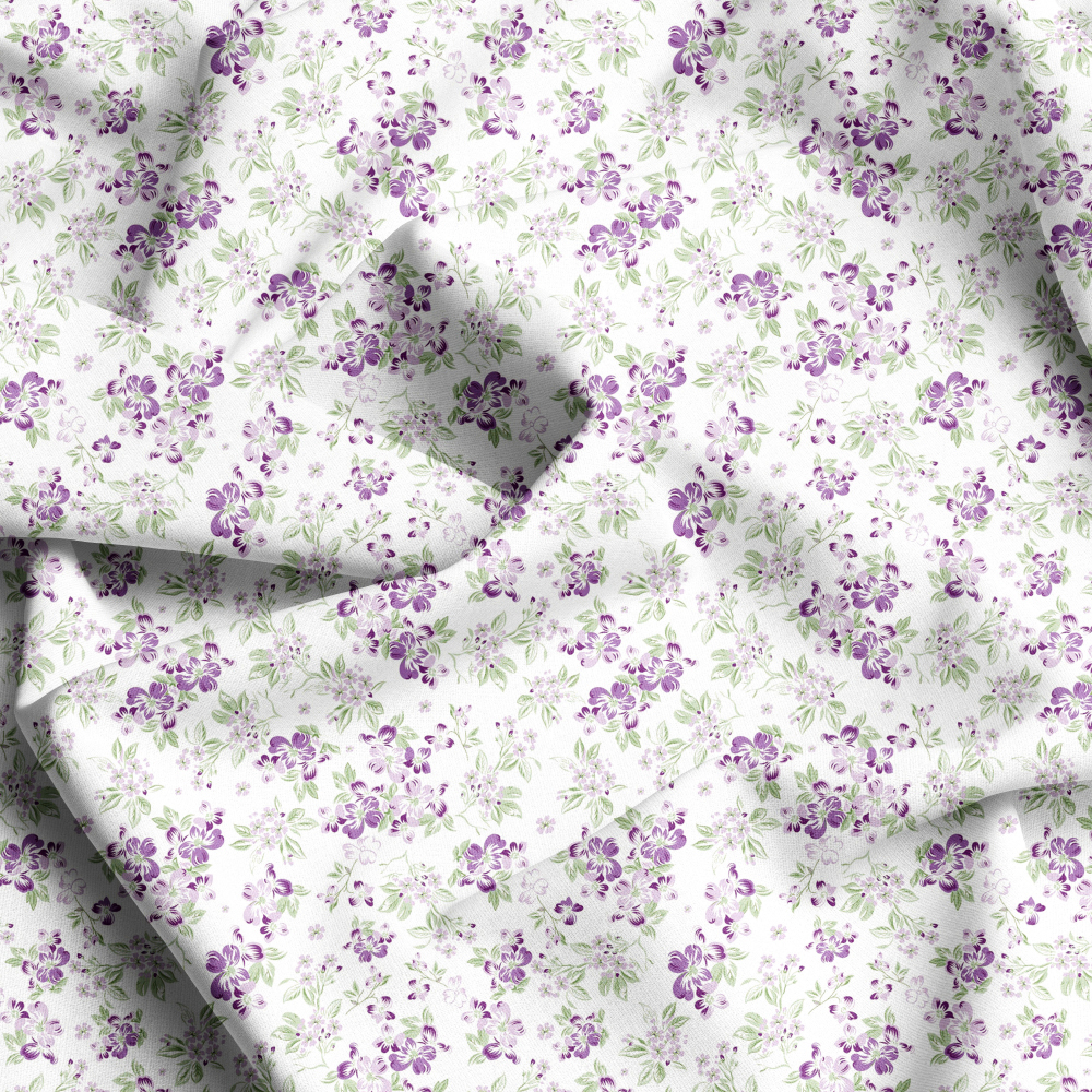 Liberty Floral Seamless Fabric Designs, Personalized Print Options by Prinstitch