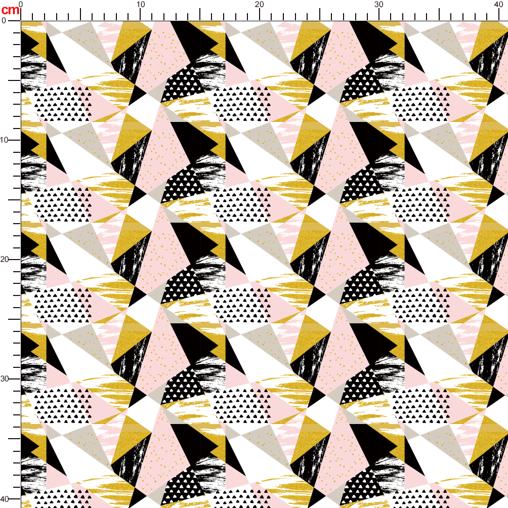 Custom Geometric Patterns Print Fabrics - Seamless Prints for Vibrant Creations