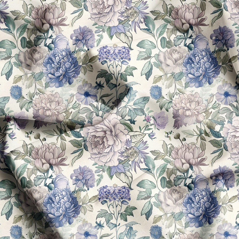 Liberty Print Your Own Fabric, Seamless Floral Designs at Prinstitch