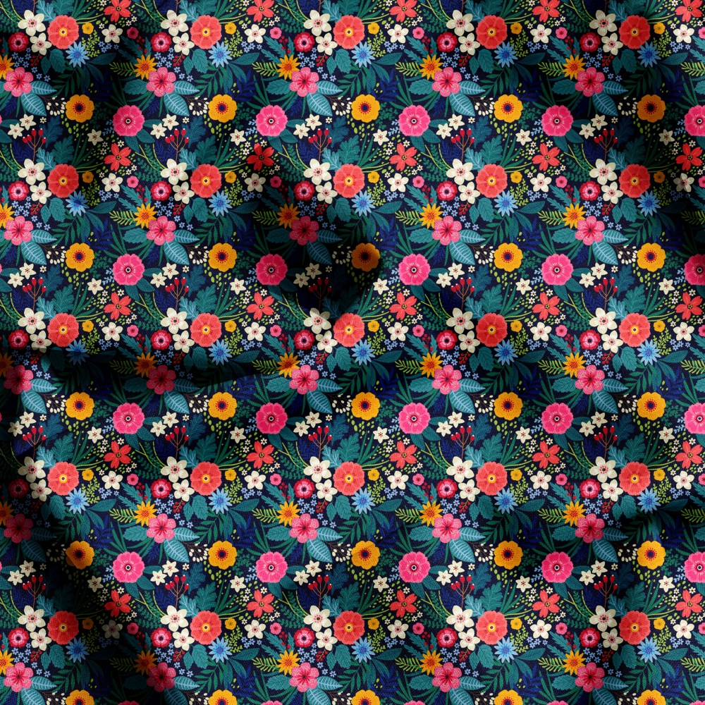 Liberty Floral Fabric, Custom Seamless Printing Solutions at Prinstitch