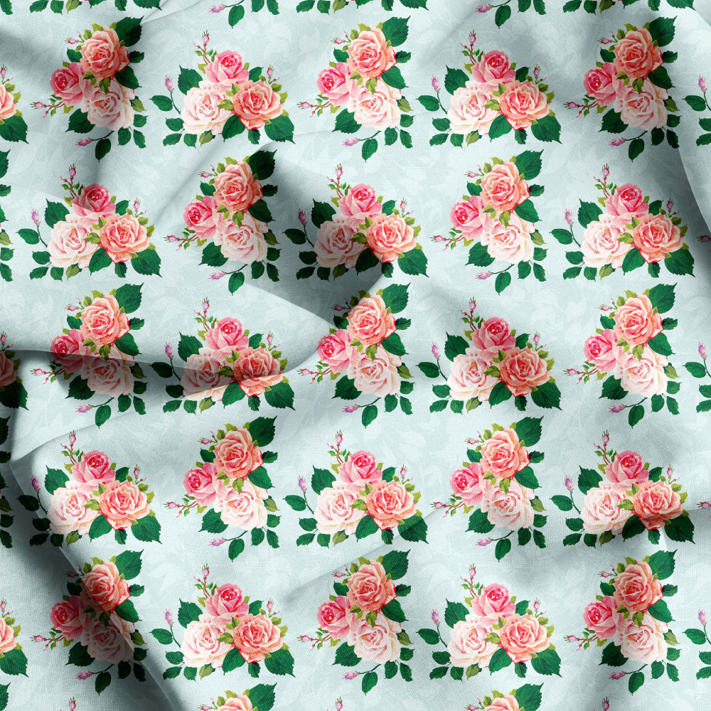 Liberty Floral Custom Fabric, Seamless Printing Made Easy at Prinstitch