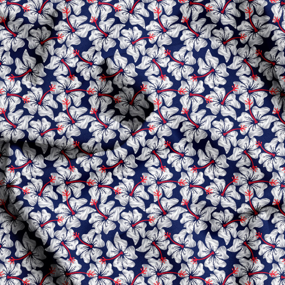 Liberty Floral Seamless Print Solutions, Tailored Fabric by Prinstitch