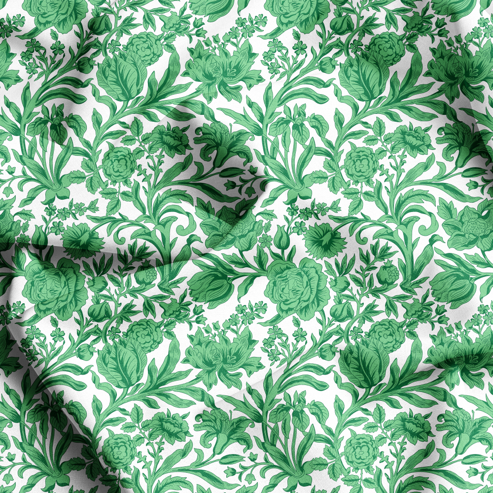 Liberty Floral Fabric Custom Service, Seamless Prints Available at Prinstitch