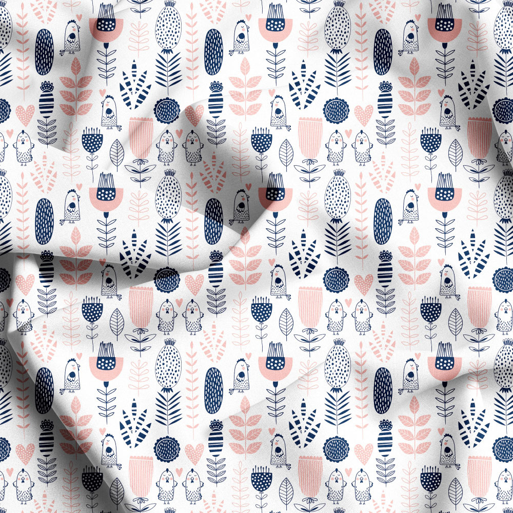 Liberty Floral Seamless Design Service, Custom Fabric Printing at Prinstitch