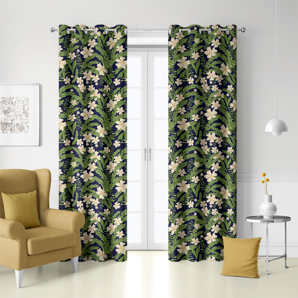 Curtain – Abstract Vintage Beautiful Liberty Floral Fabric with Modern Botanical Floral
