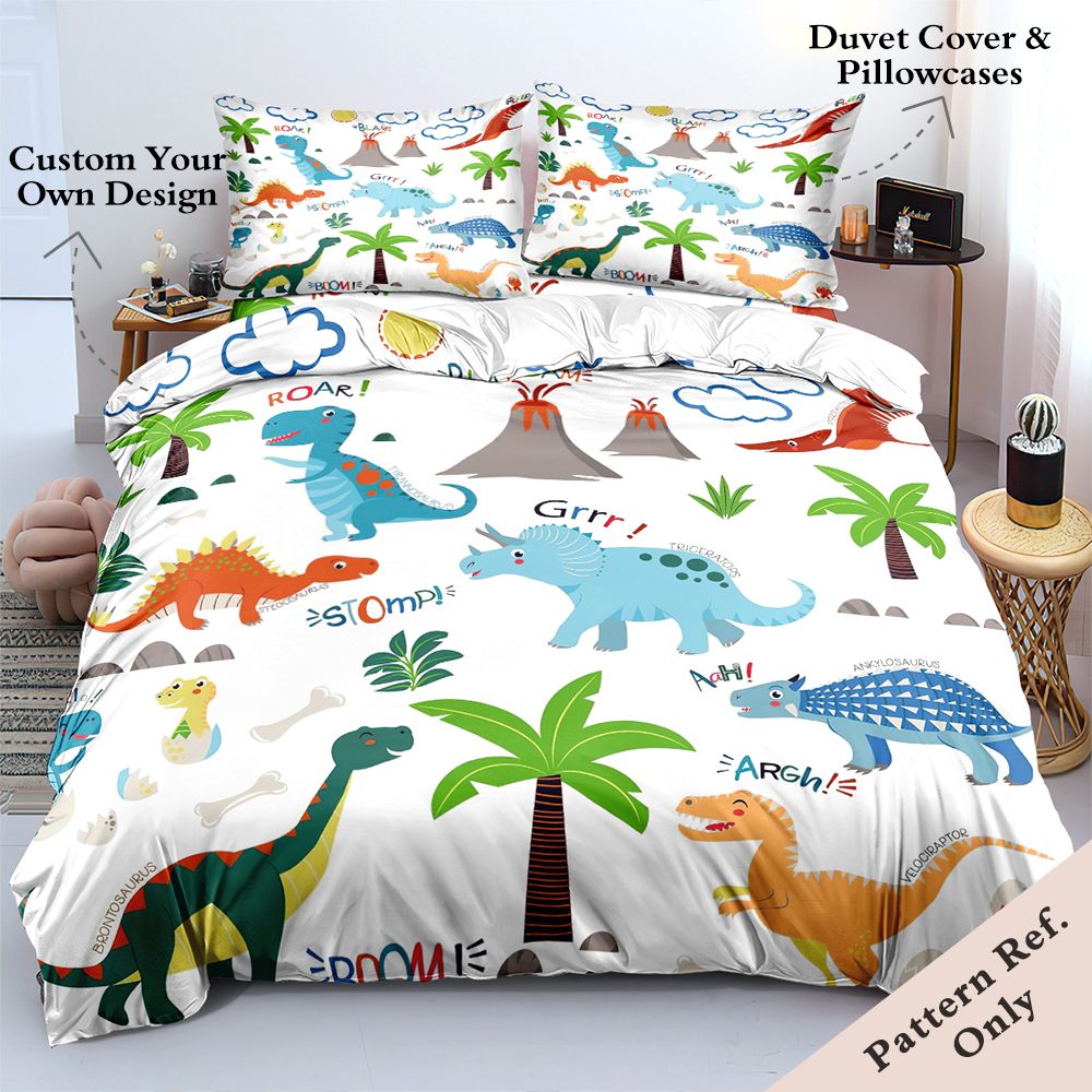 Custom Printed Bedding Sets with Duvet Cover, Pillowcases - China Textile Manufacturer