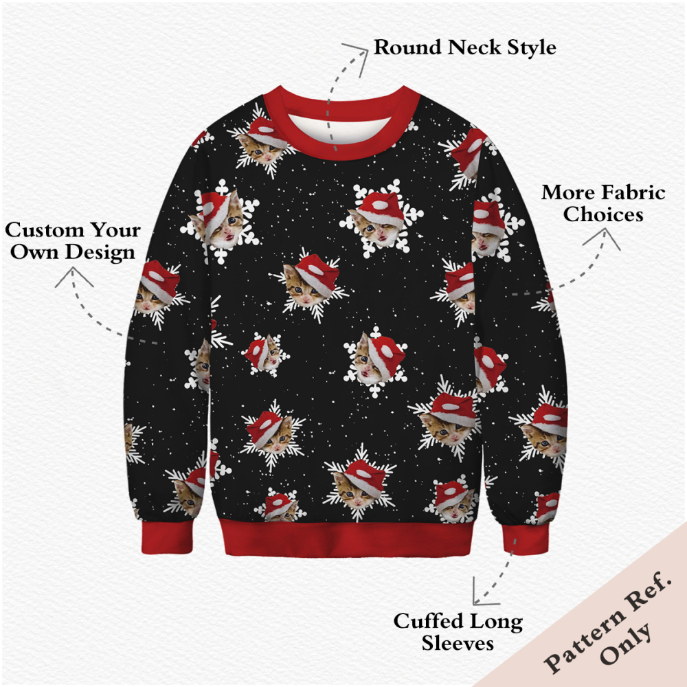 Customizable Unisex Crewneck Sweatshirt with Digital Print