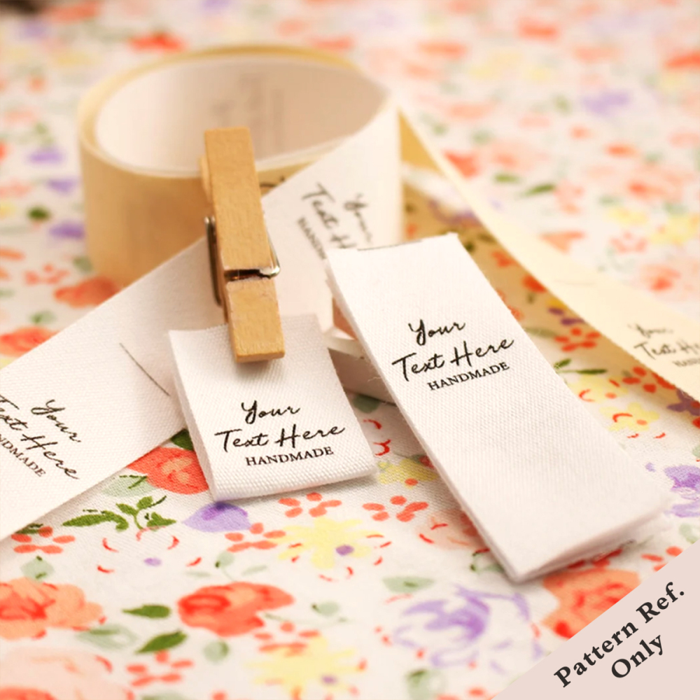 Custom Cotton Labels  Natural Soft Eco-Friendly