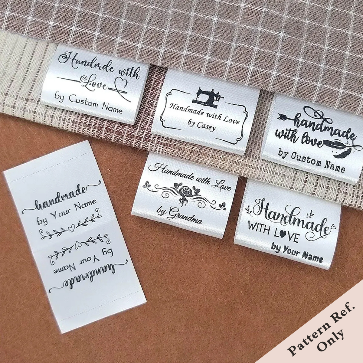 Personalized Satin Sewing Labels For Sewing Crafts