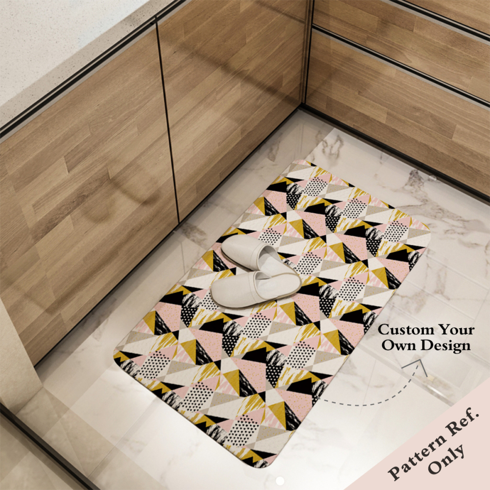 Custom Printed Kitchen Floor Mats-China Textile Manufacturer