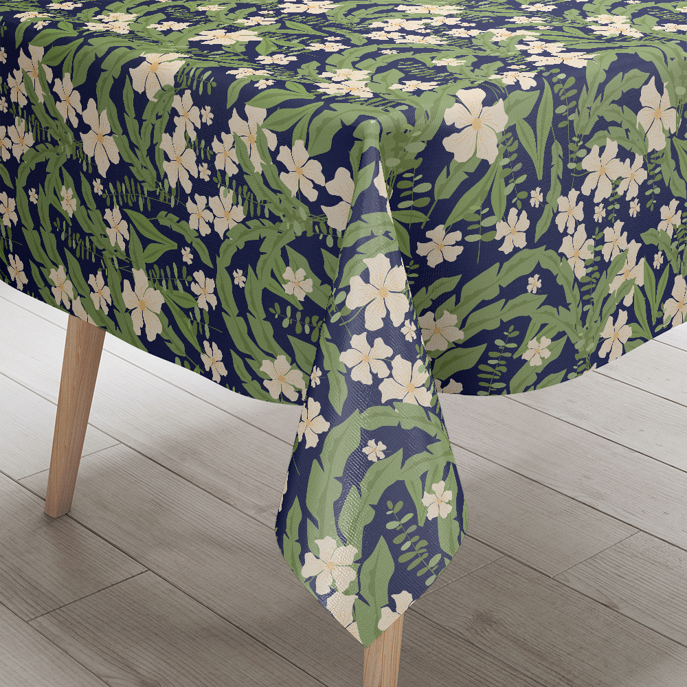 Tablecloth – Abstract Vintage Beautiful Liberty Floral With Modern Botanical Floral