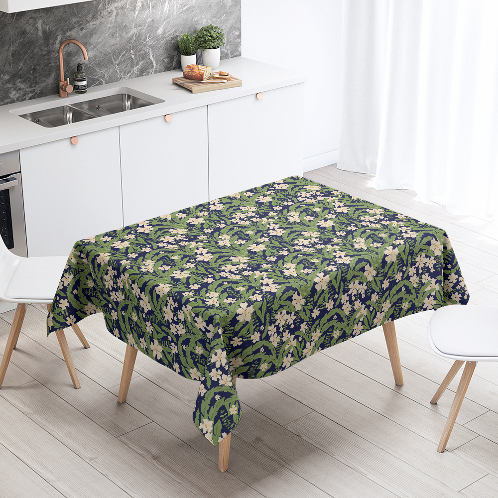 Tablecloth – Abstract Vintage Beautiful Liberty Floral With Modern Botanical Floral