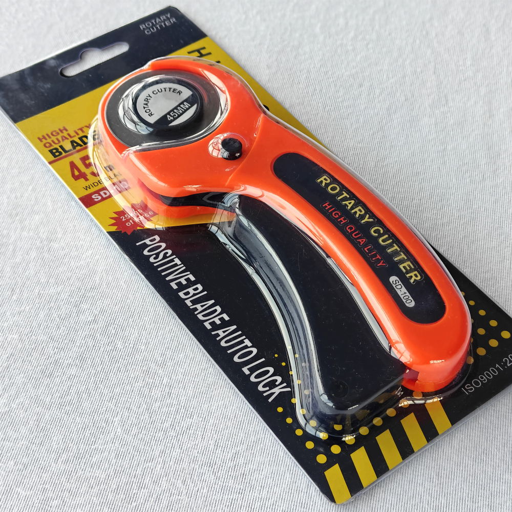 45mm Rotary Cutter – Fabric, Quilting & Leather Cutting Tool