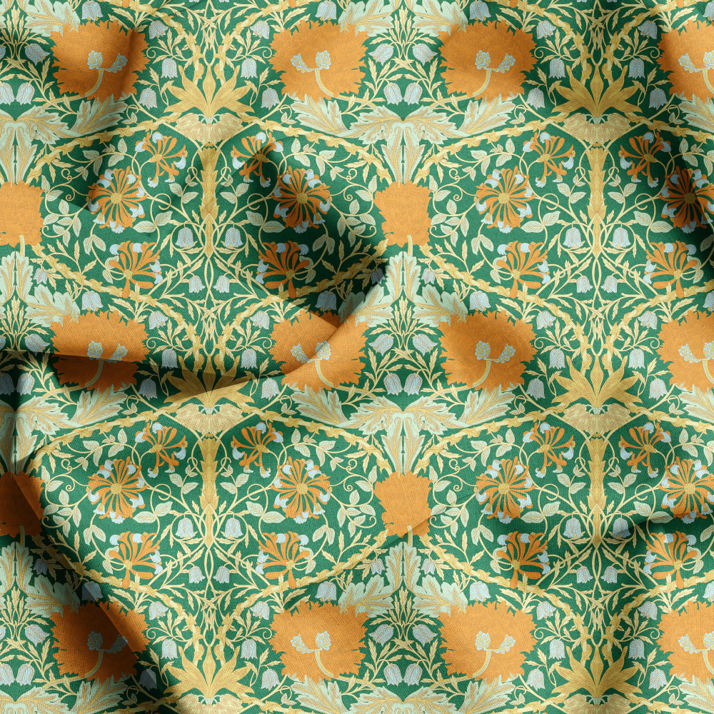 Multi Colorways Liberty Floral Seamless Print Patterns, Tailored Fabric Service by Prinstitch