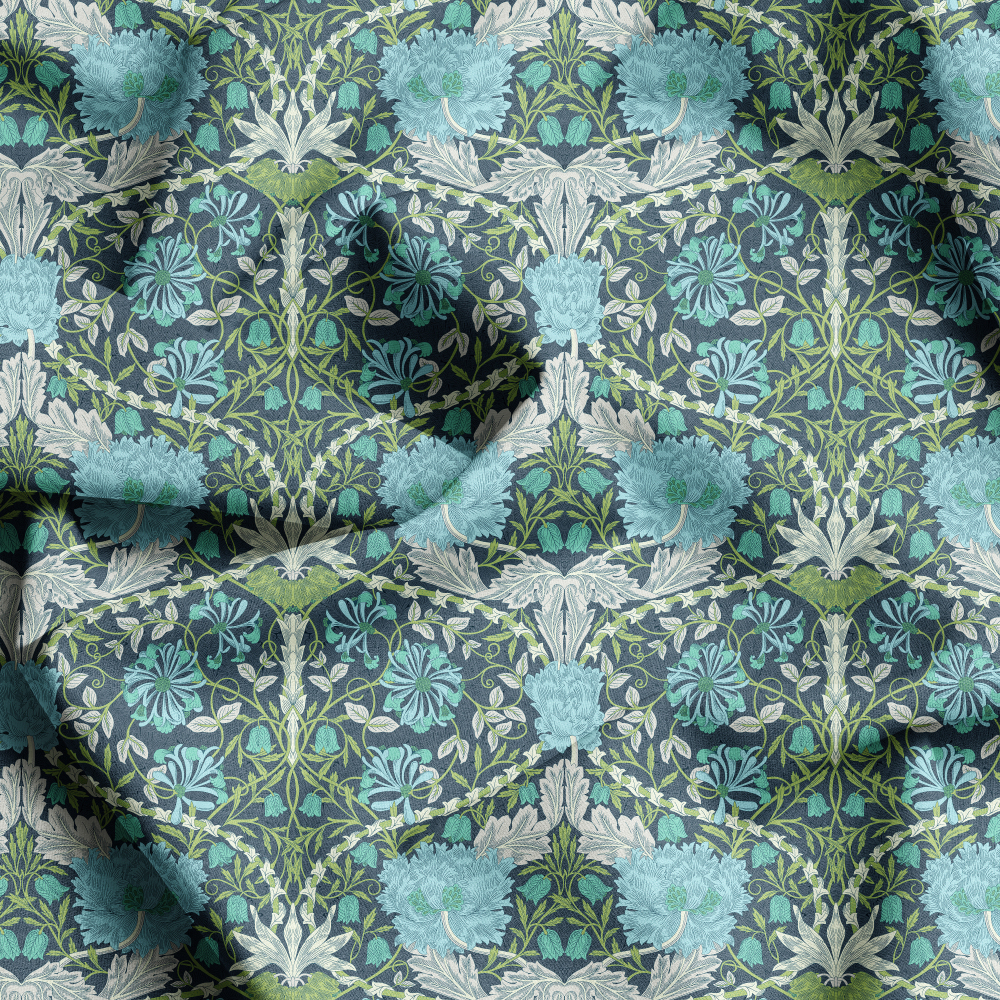 Multi Colorways Liberty Floral Seamless Print Patterns, Tailored Fabric Service by Prinstitch