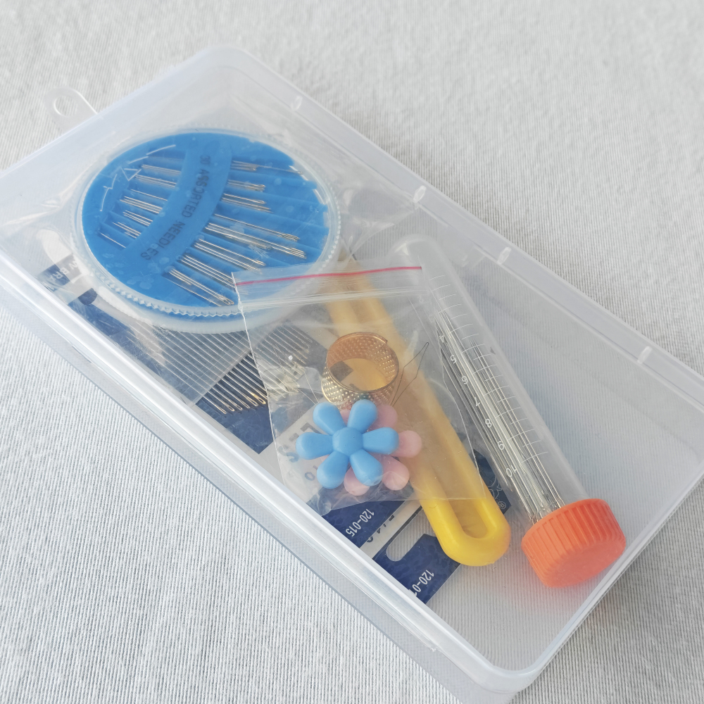 Sewing Tool Kit – Complete Hand Sewing Accessories Set with Storage Box