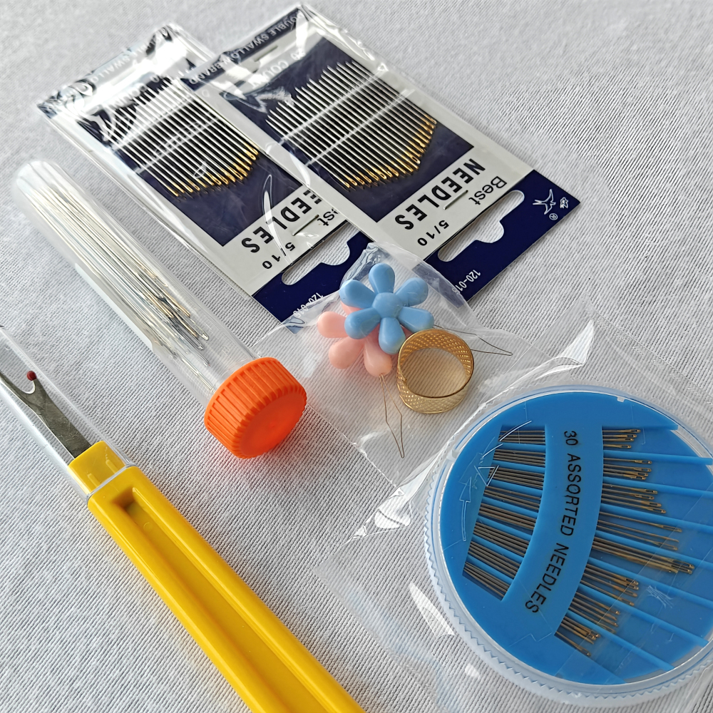 Sewing Tool Kit – Complete Hand Sewing Accessories Set with Storage Box