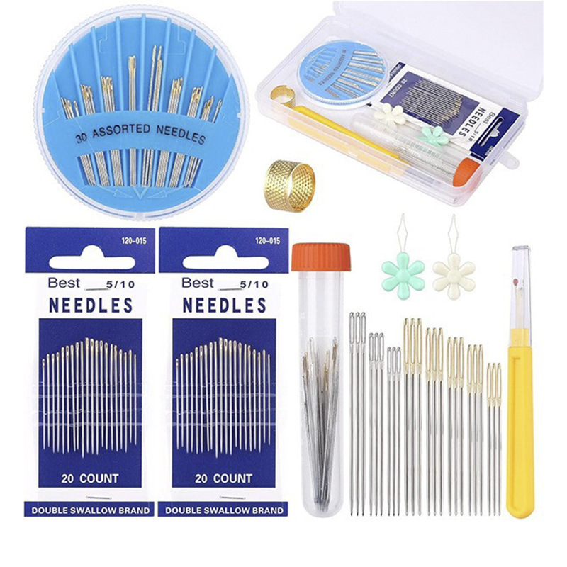 Sewing Tool Kit – Complete Hand Sewing Accessories Set with Storage Box