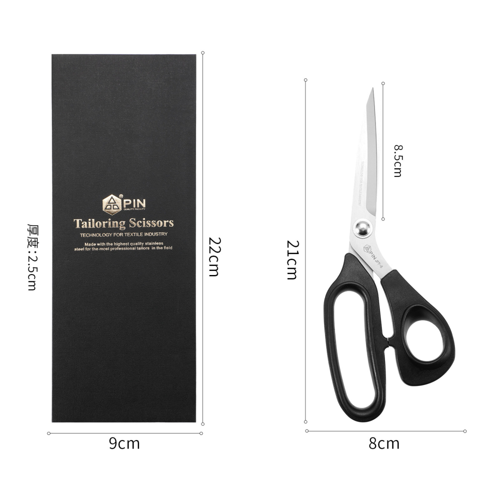 Stainless Steel Tailor Scissors – Lightweight Sewing & Garment Shears