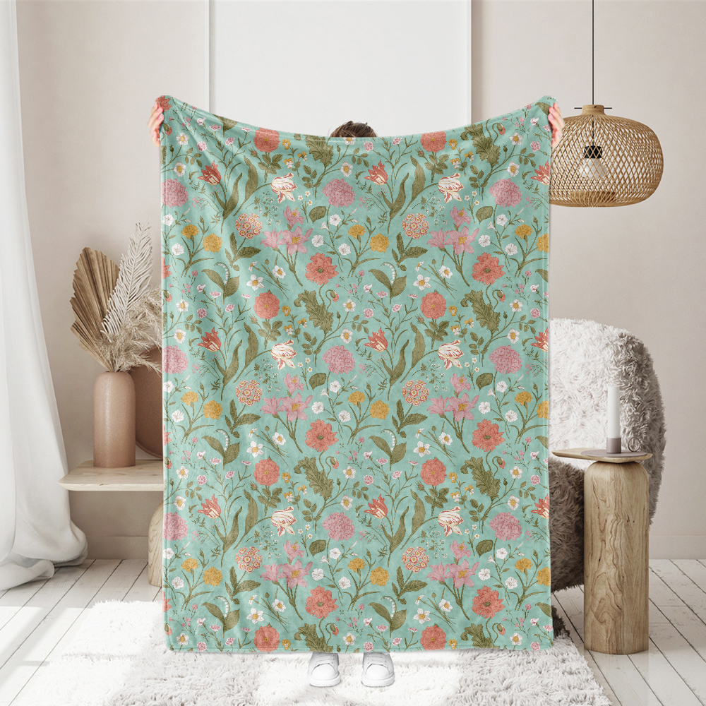 Shabby Chic Classic Floral Seamless Pattern – Custom Print Fabrics